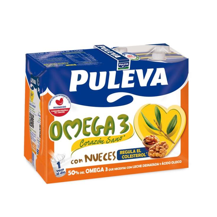 LECHE OMEGA3 C.NUECES PULEVA 1L