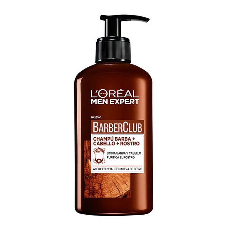 Barberclub Champú Barba + Cabello + Rostro