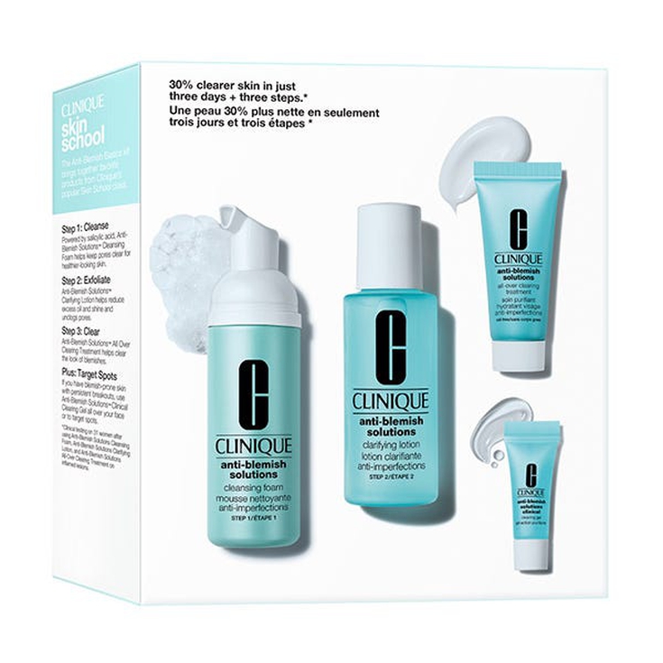 Anti-Blemish Acne Solutions Steps