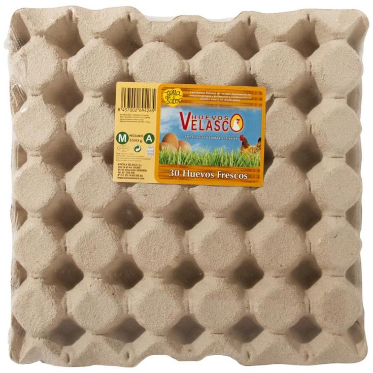 HUEVOS CLASE M 30 UNID.