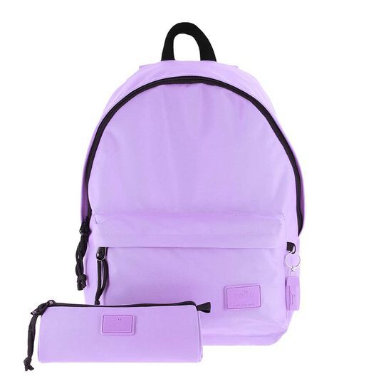 Mochila + Estuche Totto Kalex morado