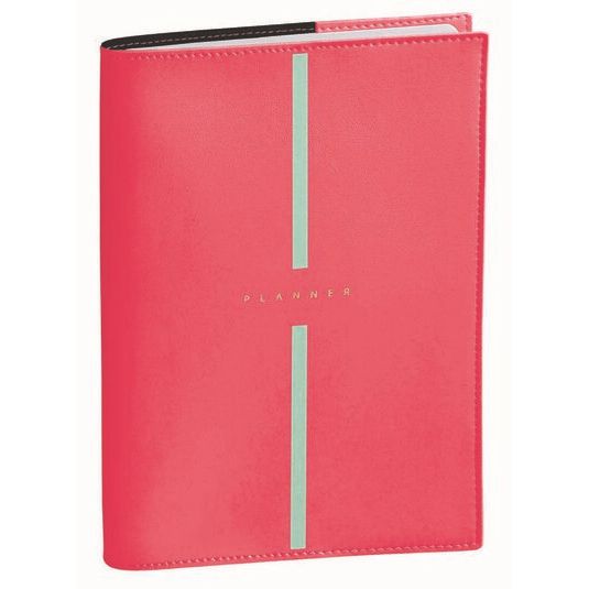 Agenda 16m Billy 16x24 sem/vista mult 24-25 rosa oscuro