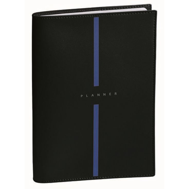 Agenda 16m Billy A5 sem/vista mult 24-25 negro