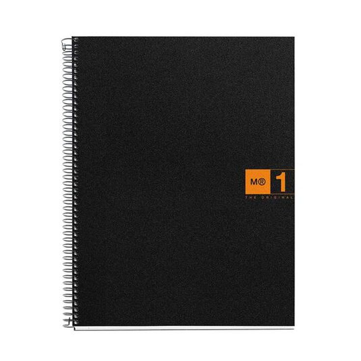 Libreta espiral Miquelrius A4 80 hojas 5x5 naranja