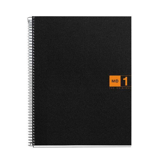 Libreta espiral Miquelrius A4 80 hojas 5x5 naranja