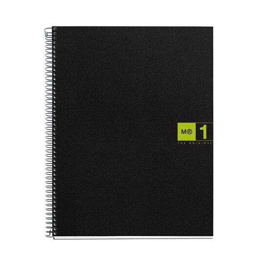 Libreta espiral Miquelrius A4 80 hojas 5x5 verde