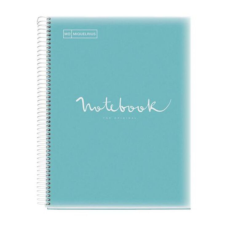 Notebook 1 A4 Miquelrius Emotions 80 hojas azul cielo