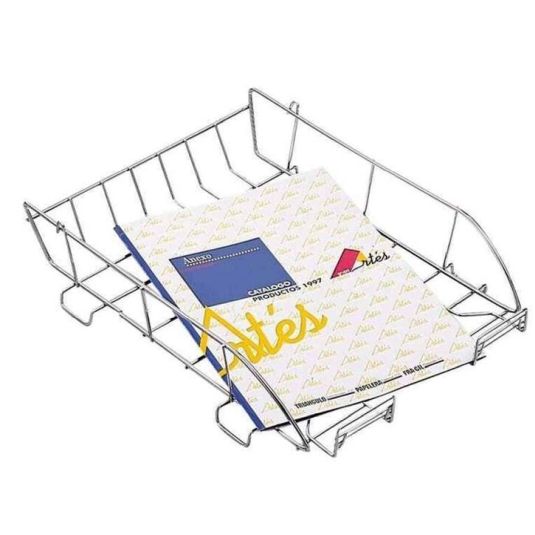 Bandeja metal Artés cromada