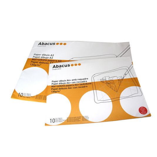 Láminas Dibujo A3 Abacus 10 hojas