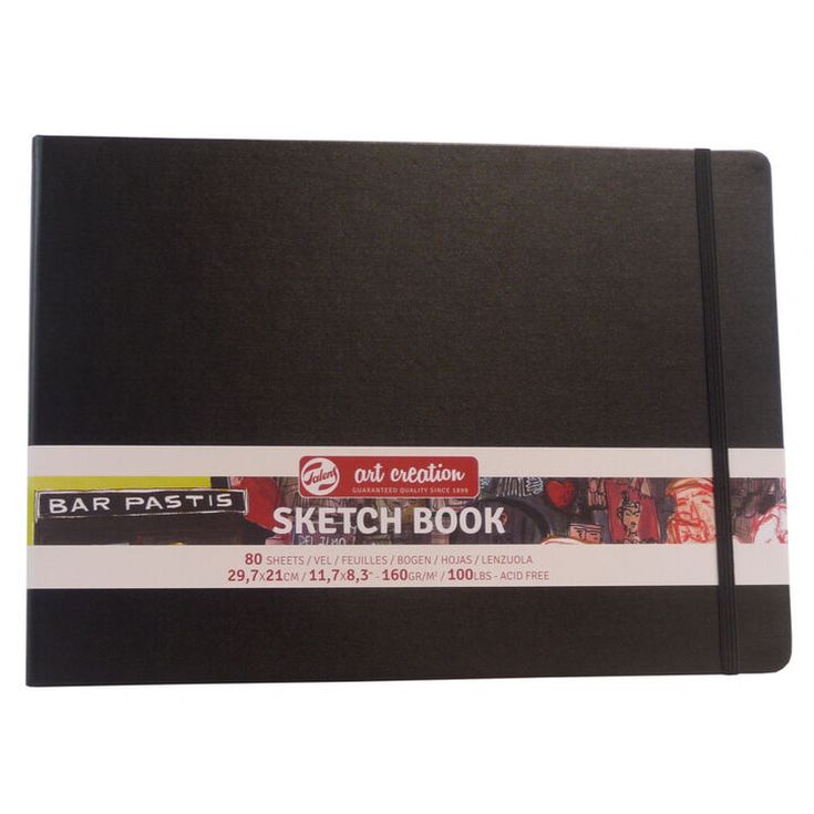 Bloc esbozo Talens Art Creation A4 apaisado 80 hojas