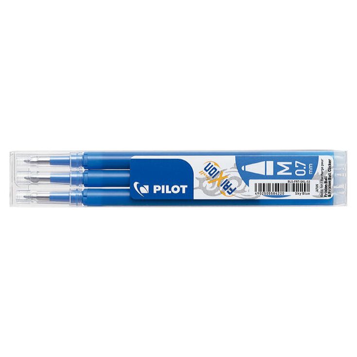 Recambio Bolígrafo Pilot Frixion azul 3u