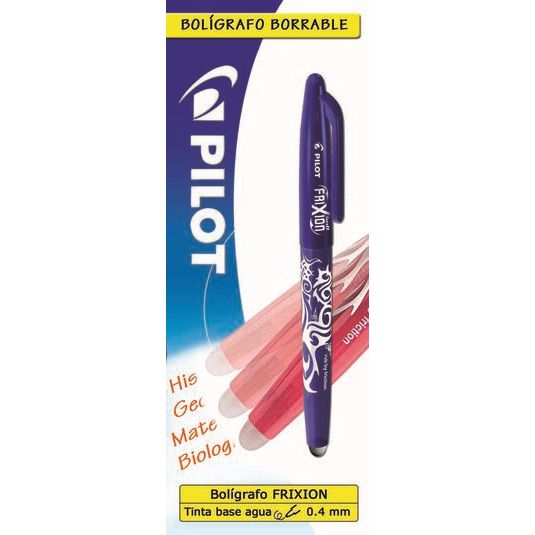 Rotulador Pilot Frixion azul