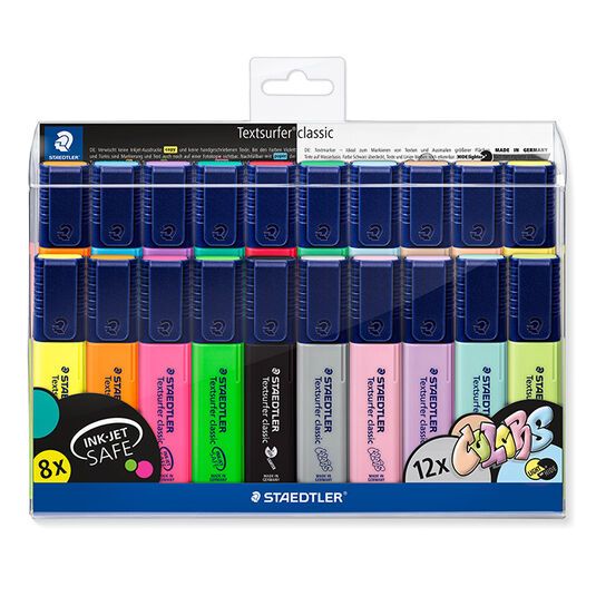 Marcadores fluorescentes Staedtler 20u