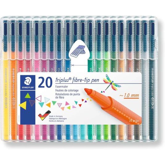 Rotuladores Staedtler Triplus 20 colores