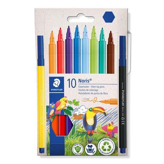 Rotuladores Staedtler Noris 326 10 colores