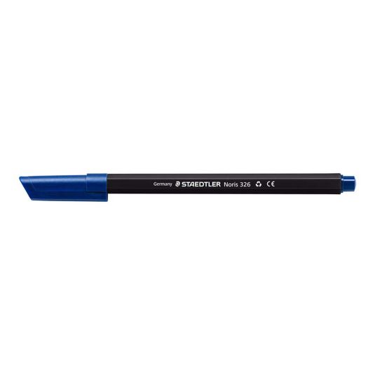 Rotuladores Staedtler Noris 326 negro 10u