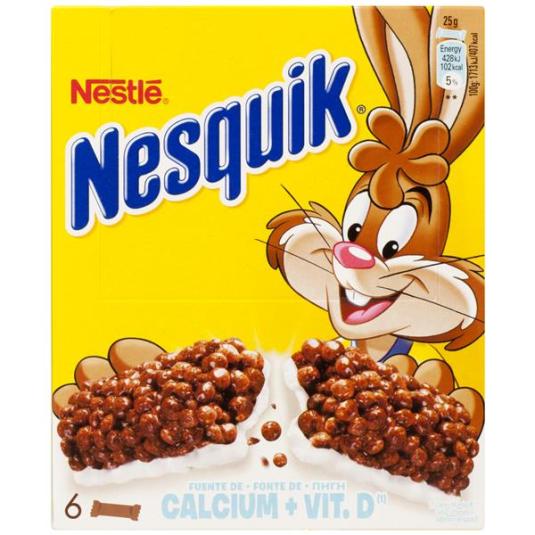 BARR.CEREALES NESQUIK 6X25G