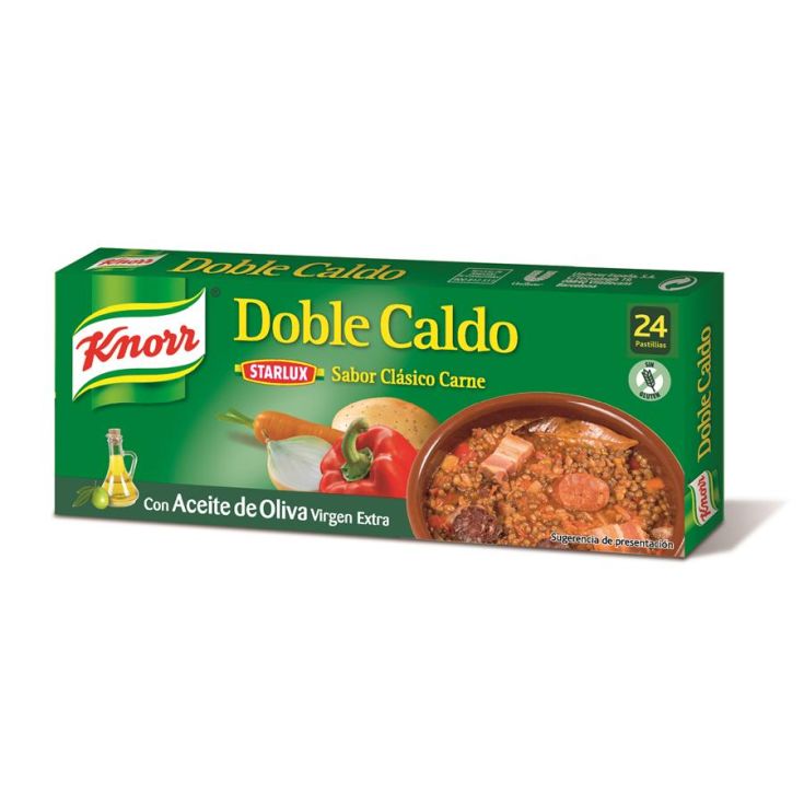CALDO DOBLE CARNE KNORR 24PAS