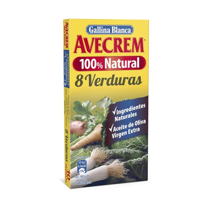 AVECREM VERDURAS BAJO SAL 10 PATIL.